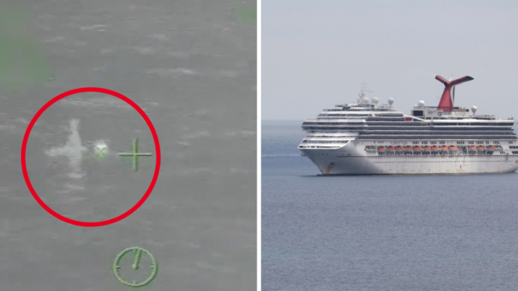 cruise ship man falls overboard - Carnival Valor cruise ship: A man fell overboard from a cruise