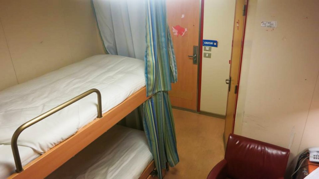 cruise ship crew cabins - Crew Quarters on a Cruise Ship - How Do They Look?