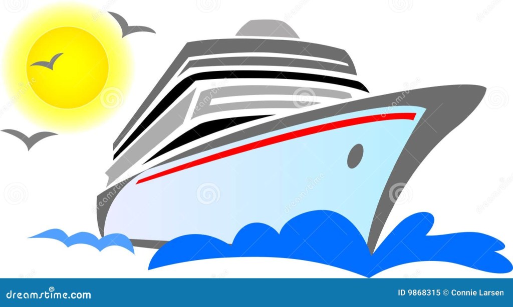 free clip art cruise ship - Cruise Ship Clip Art Stock Illustrations – , Cruise Ship Clip