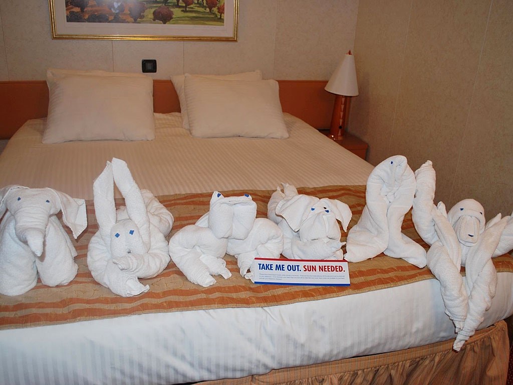 cruise ship towel animals - Cruise Ship Towel Animals: Way More than You Ever Expected to Know