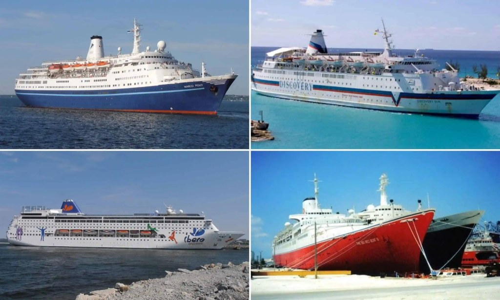 dolphin cruise ship - Forgotten Cruise Lines