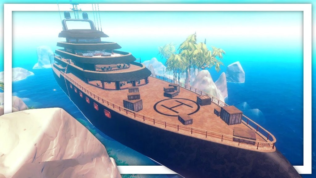 raft top of cruise ship - I Found The Secret Abandoned Cruise Ship In The New Raft Update