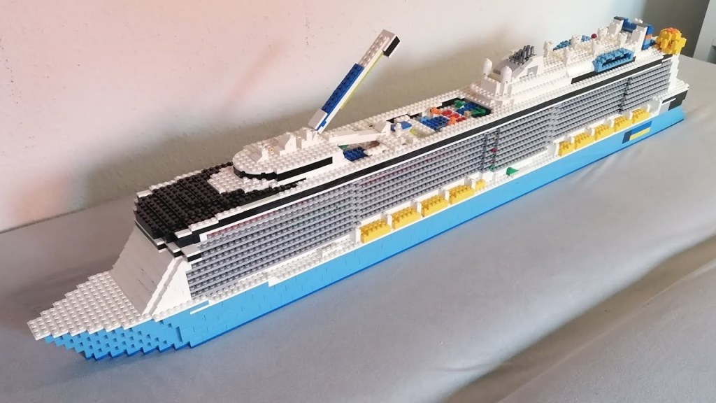 lego royal caribbean cruise ship - Lego cruise ship  Odyssey of the Seas  Royal Caribbean  MOC