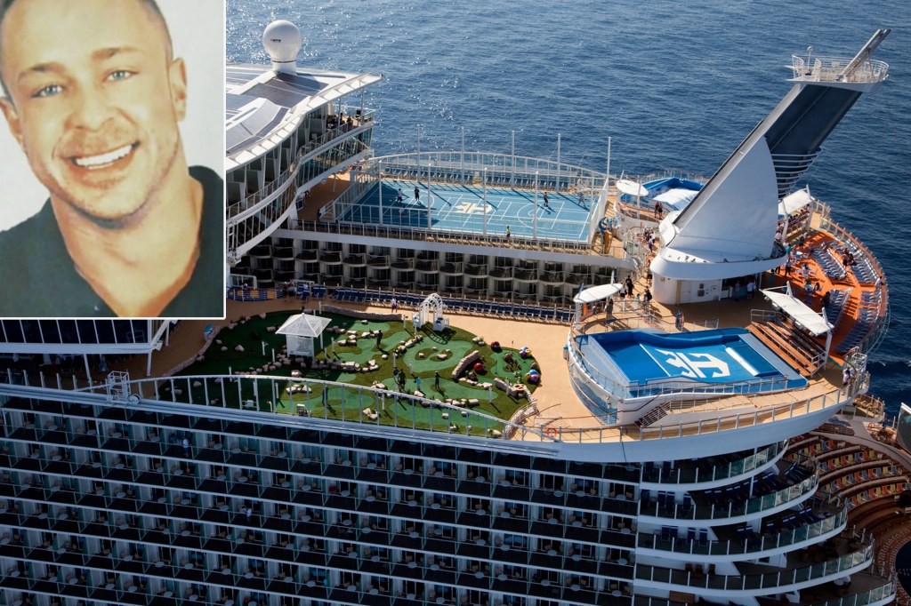 person falling off cruise ship - Man leaps off cruise ship after lovers