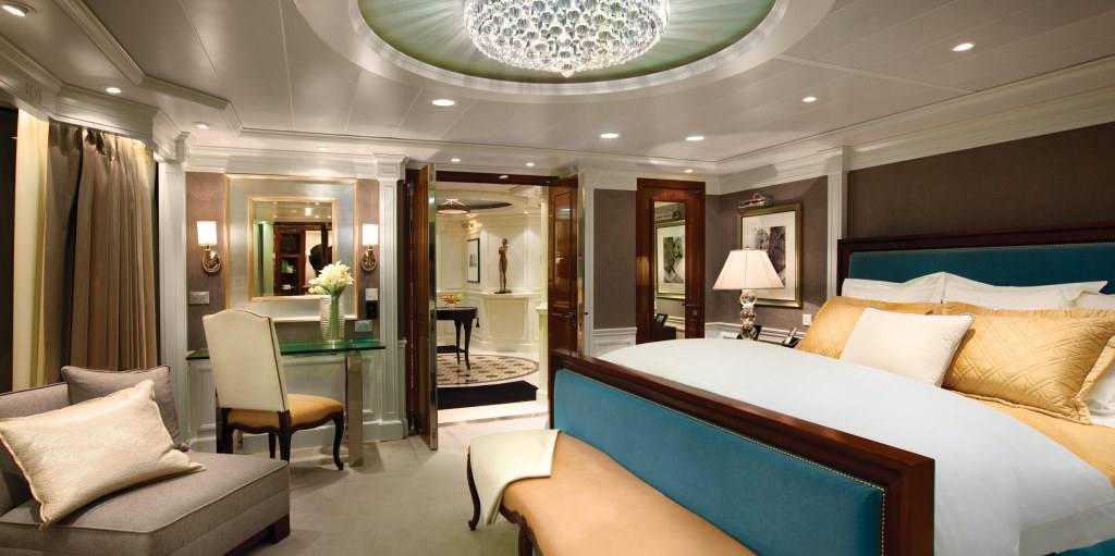 most luxurious cruise ship suites