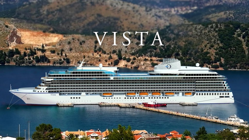 oceania vista cruise ship - Oceania Vista  The Float Out