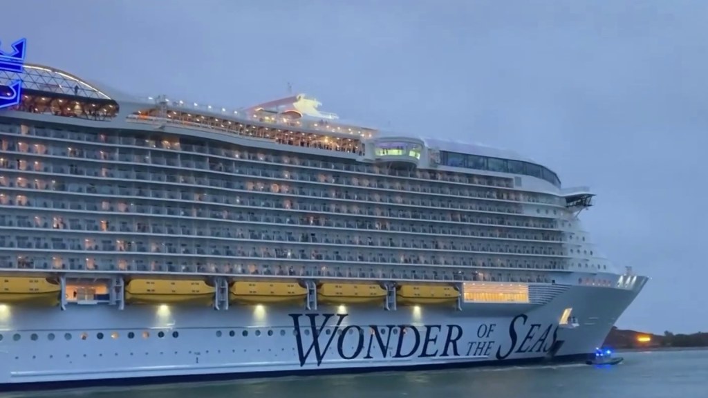 port canaveral new cruise ship - Port Canaveral now home to world’s largest cruise ship