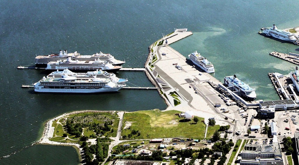 cruise ship terminal photos - Port of Tallinn to construct green cruise terminal - SAFETYSEA