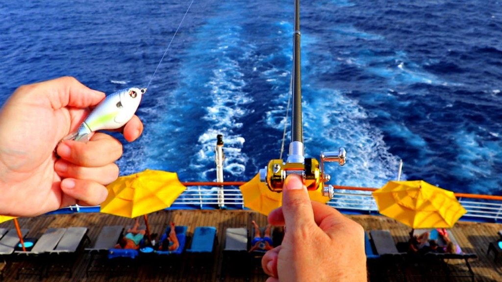 fishing on cruise ship - SNEAKING FISHING ROD On CRUISE SHIP (MISSION IMPOSSIBLE)