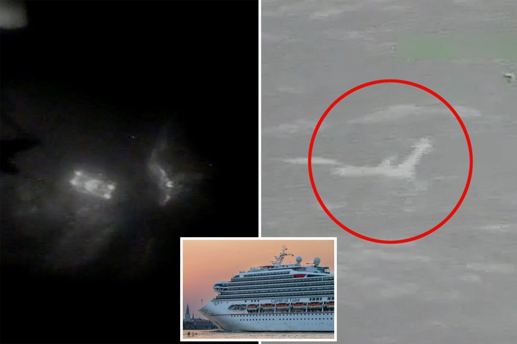 person falling off cruise ship - US Coast Guard rescues man who had fallen off cruise ship in